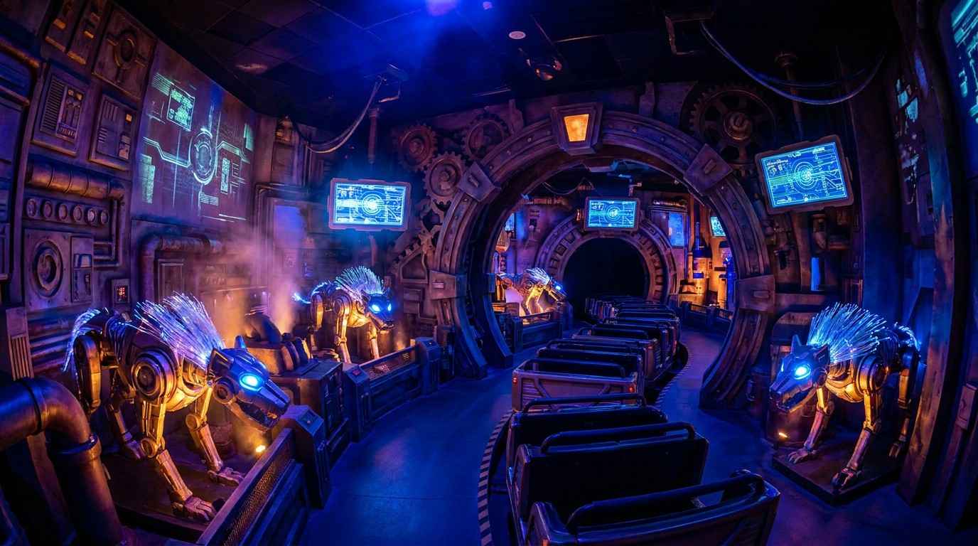 theme park technical design